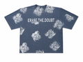 ERASE THE DOUBT - Cropped Rhinestone Tee
